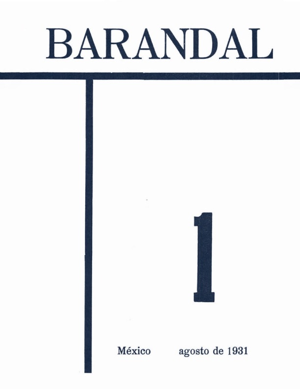 La primera revista: Barandal
