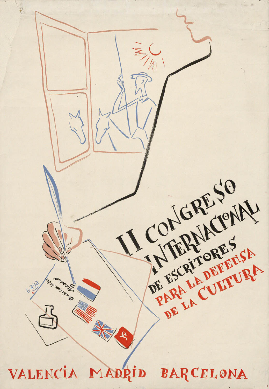 Algunos documentos del viaje de Paz a Valencia en 1937