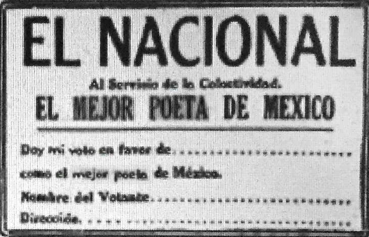 ¿Quién es el mejor poeta de México?