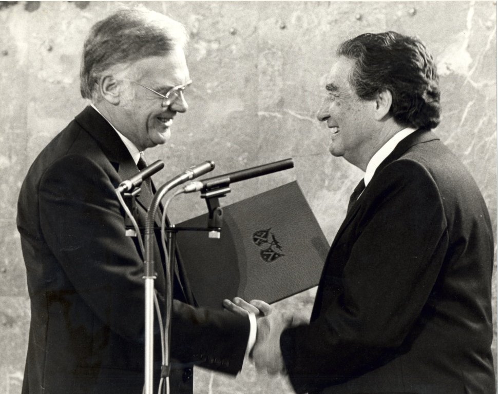 Fráncfort 1984: Octavio, Premio de la ¿Paz?